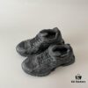 6930ea2a6e68136f4d9b309c Balenciaga X-Pander Mesh Nylon Lace-Up Non-Slip Low-Cut Sneakers in Black