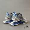 6930ea2e6e68136f4d9b30a0 Balenciaga X-Pander Mesh Nylon Lace-Up Non-Slip Low-Cut Sneakers in Blue