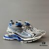 6930ea2f6e68136f4d9b30a1 Balenciaga X-Pander Mesh Nylon Lace-Up Non-Slip Low-Cut Sneakers in Blue