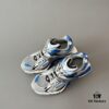6930ea326e68136f4d9b30a4 Balenciaga X-Pander Mesh Nylon Lace-Up Non-Slip Low-Cut Sneakers in Blue