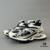 6930ea336e68136f4d9b30a6 Balenciaga X-Pander Mesh Nylon Lace-Up Non-Slip Low-Top Sneakers in White and Black