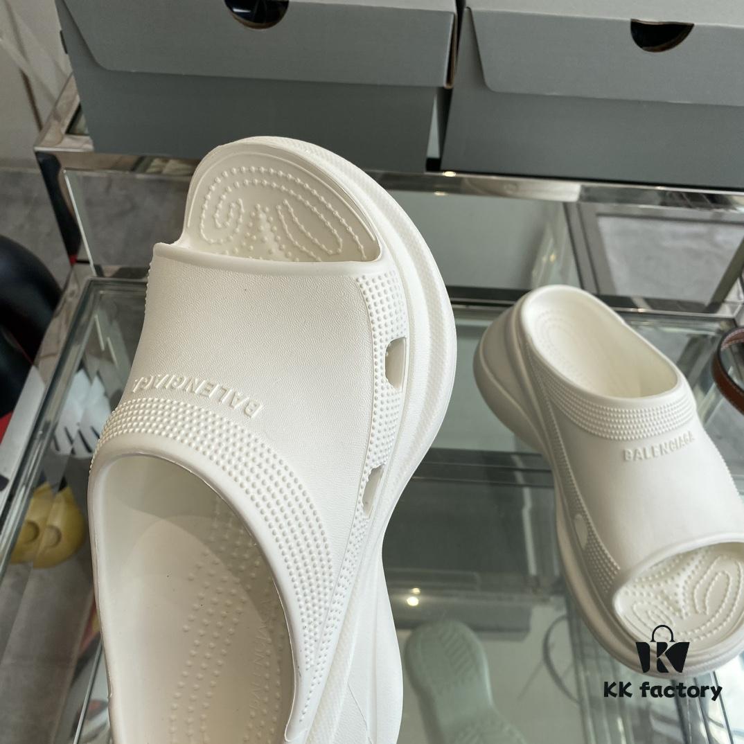 6930ea486e68136f4d9b30bc Balenciaga x Crocs Slides - Extremely Comfortable, Perfect for Bare Legs, High Fashion Appeal with Added Height and Ultimate Comfort – A Blogger's Must-Have