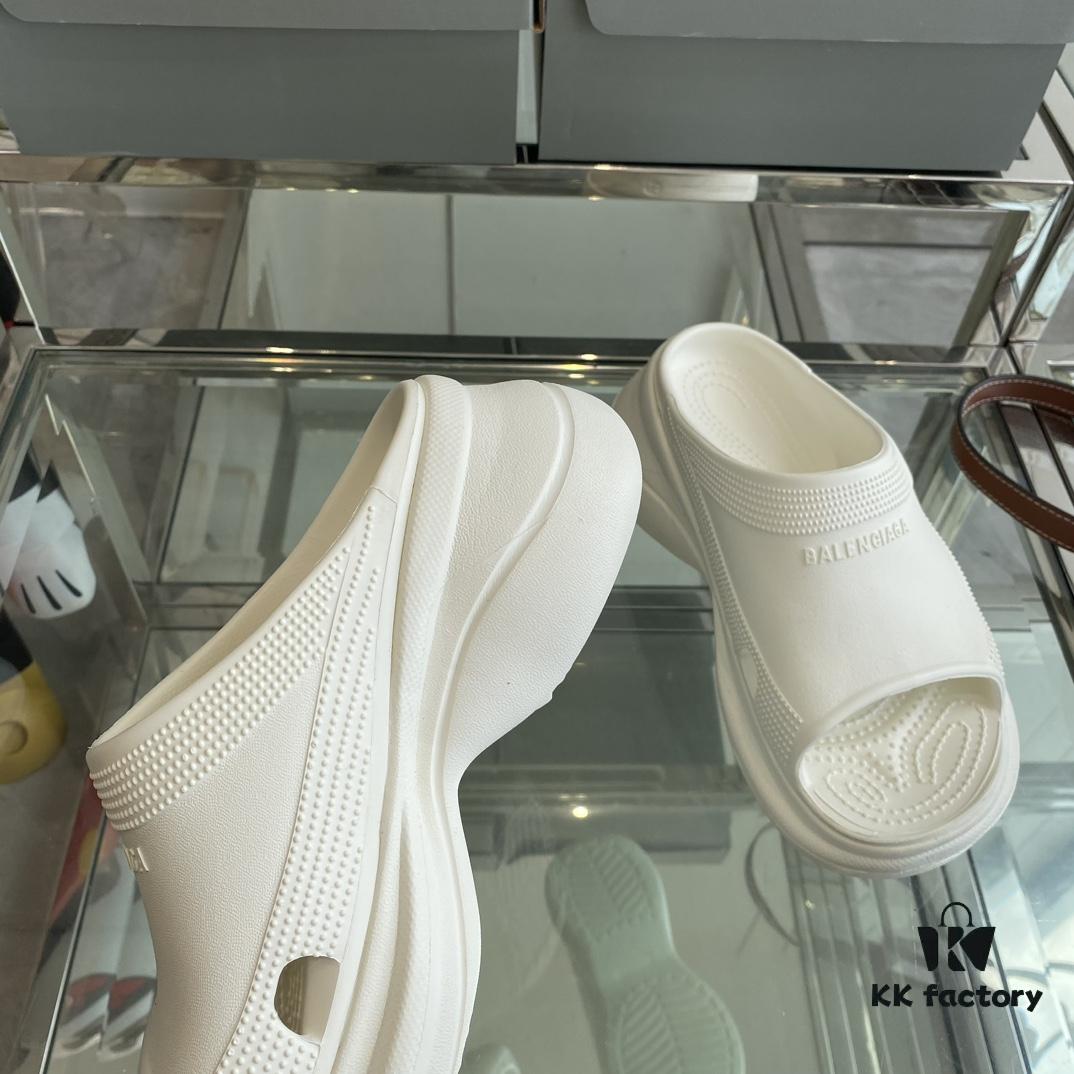 6930ea486e68136f4d9b30bd Balenciaga x Crocs Slides - Extremely Comfortable, Perfect for Bare Legs, High Fashion Appeal with Added Height and Ultimate Comfort – A Blogger's Must-Have