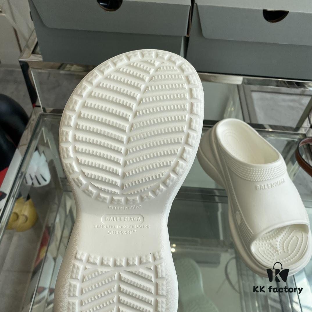 6930ea4c6e68136f4d9b30c0 Balenciaga x Crocs Slides - Extremely Comfortable, Perfect for Bare Legs, High Fashion Appeal with Added Height and Ultimate Comfort – A Blogger's Must-Have