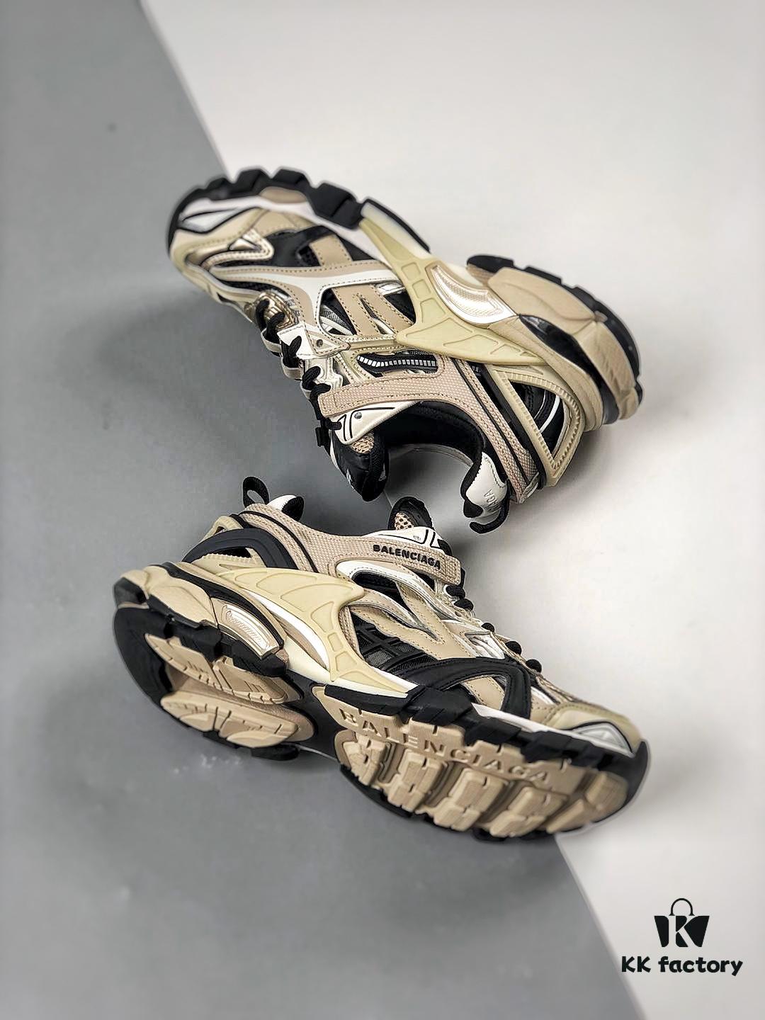 6930ea626e68136f4d9b30d6 BALENCIAGA Track 2 Sneakers Champagne Black