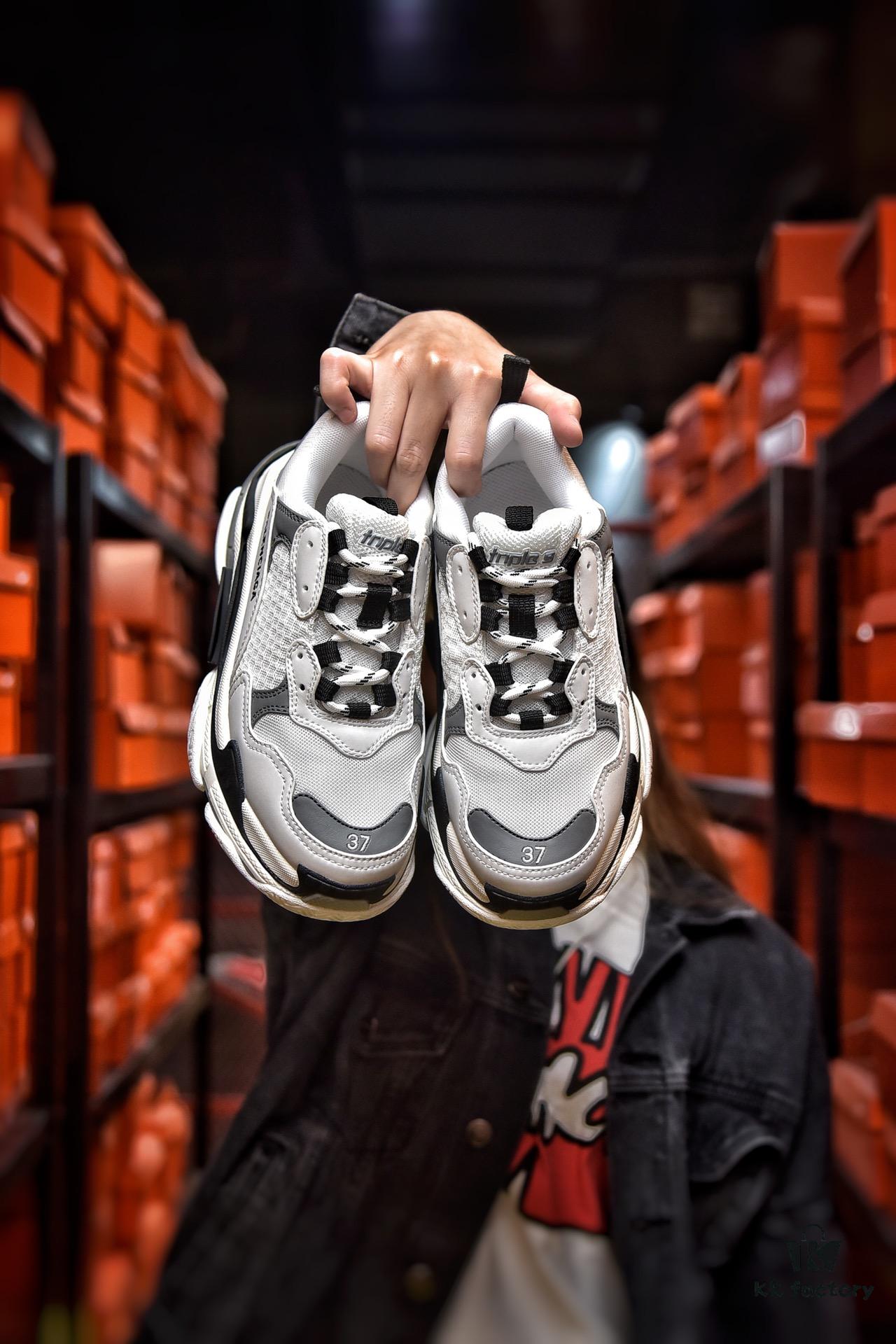 6930ea7a6e68136f4d9b30ec Original Version Balenciaga Triple S 19 Official Release Italian Production Full Size Available Correct Embroidered Font with Accurate Thickness, Position, and Size Side TPU Ventilation Holes Match Italian Original Eight-Layer Separated Thick Sole TPU Soft Sole Original 'Balenciaga' Sole Logo with Strong Three-Dimensional Effect Factory Leather Material Washed Aged Treatment Using Original Factory Mesh Fabric