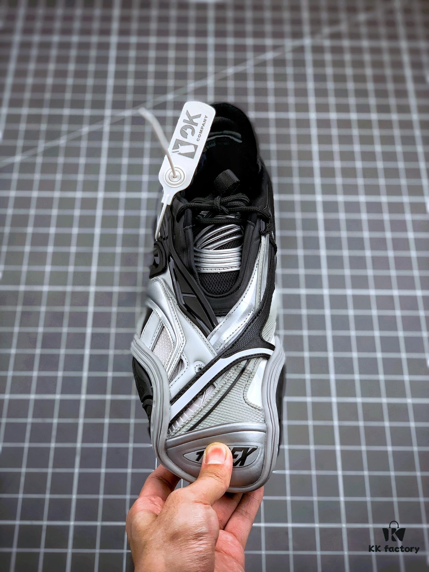 6930ea836e68136f4d9b30fb OK Original Version Balenciaga 5.0 Series Fifth Generation Black Gray Tyrex Sneaker Bicol Or Rubber/Mesh/Not Wash Black