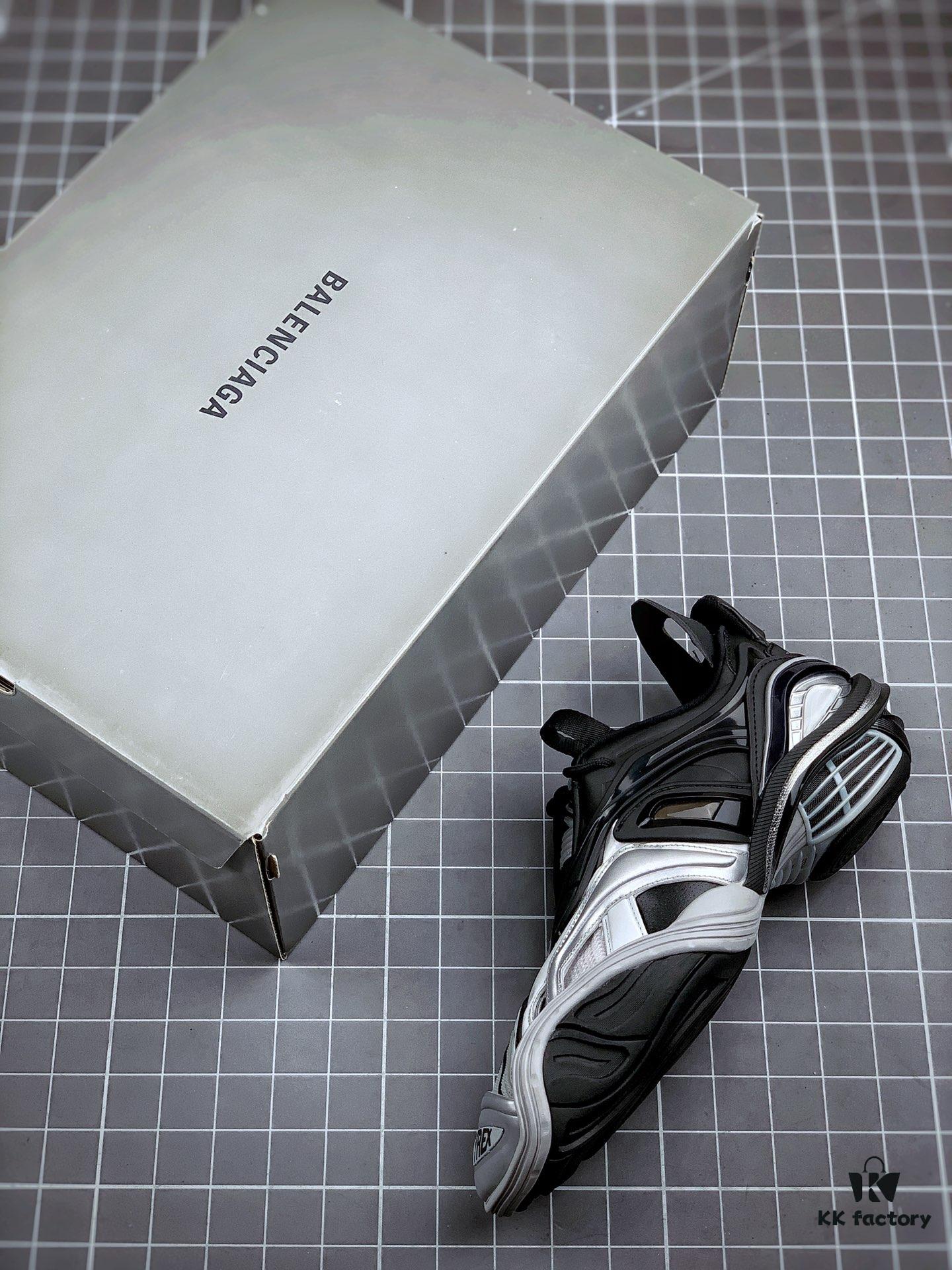 6930ea836e68136f4d9b30fc OK Original Version Balenciaga 5.0 Series Fifth Generation Black Gray Tyrex Sneaker Bicol Or Rubber/Mesh/Not Wash Black