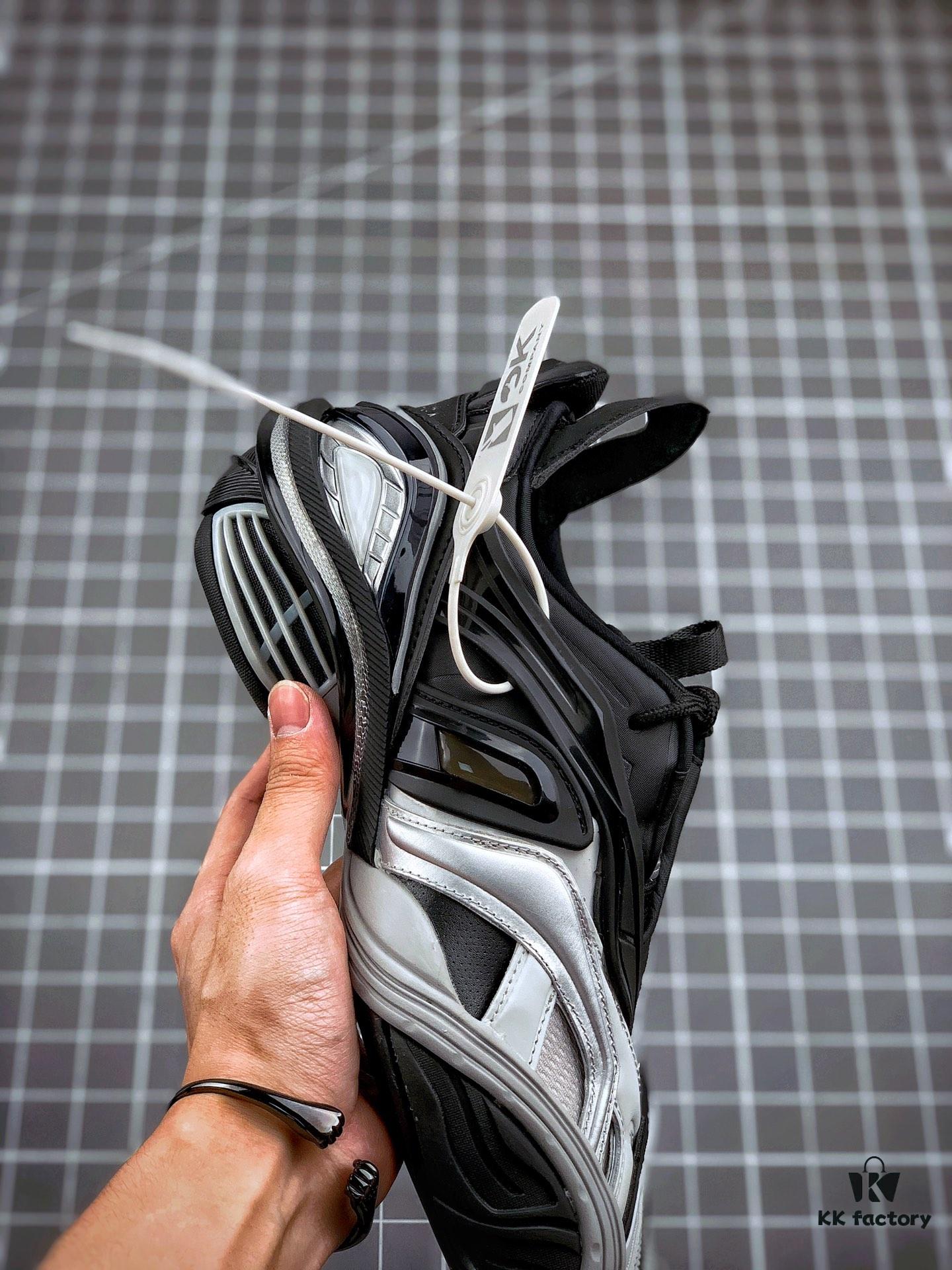 6930ea896e68136f4d9b30ff OK Original Version Balenciaga 5.0 Series Fifth Generation Black Gray Tyrex Sneaker Bicol Or Rubber/Mesh/Not Wash Black