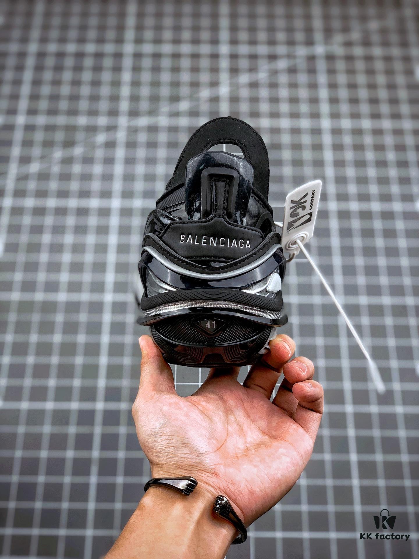 6930ea896e68136f4d9b3101 OK Original Version Balenciaga 5.0 Series Fifth Generation Black Gray Tyrex Sneaker Bicol Or Rubber/Mesh/Not Wash Black