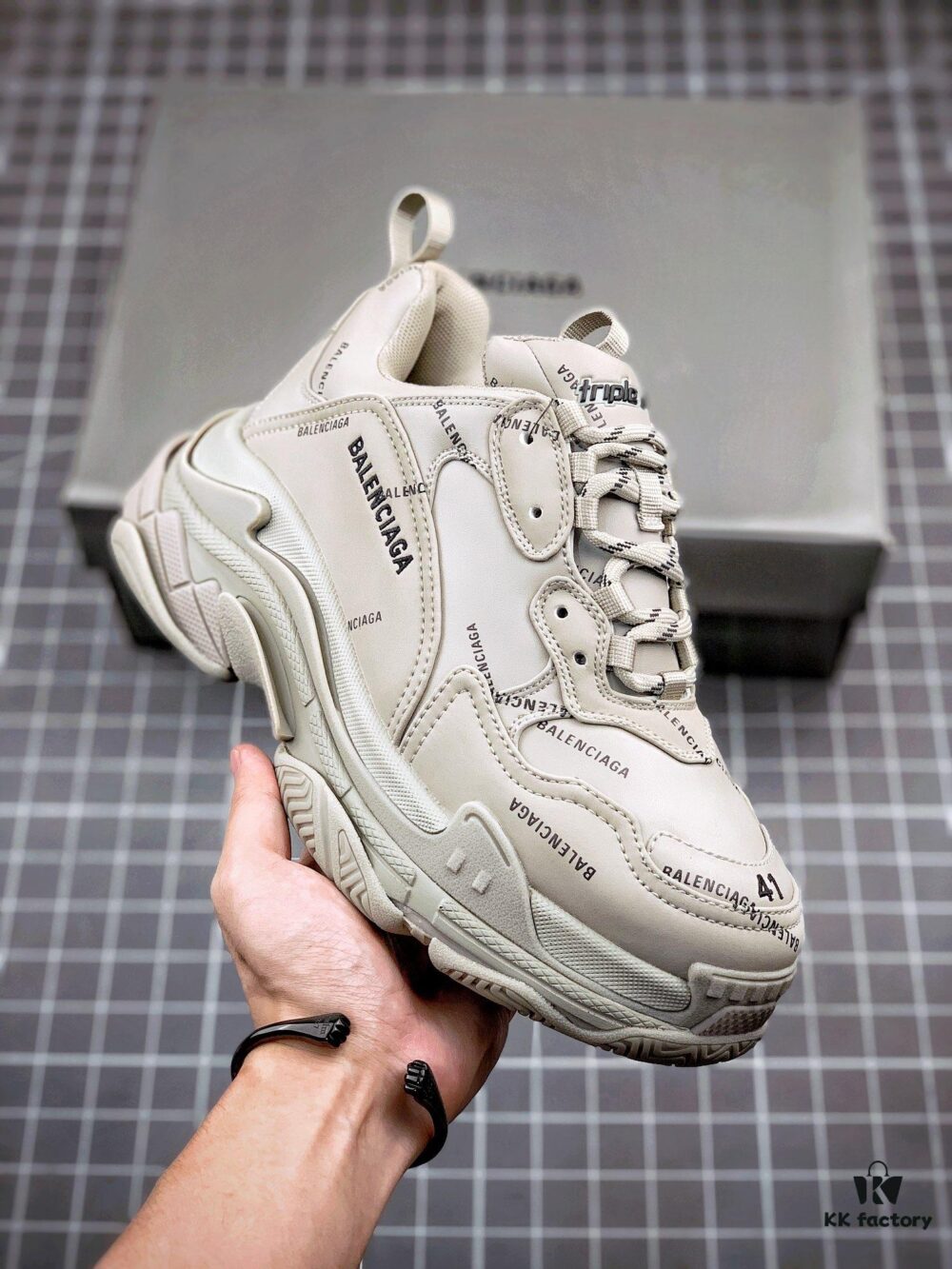 6930ea976e68136f4d9b3115 Balenciaga Triple S Khaki Collaboration