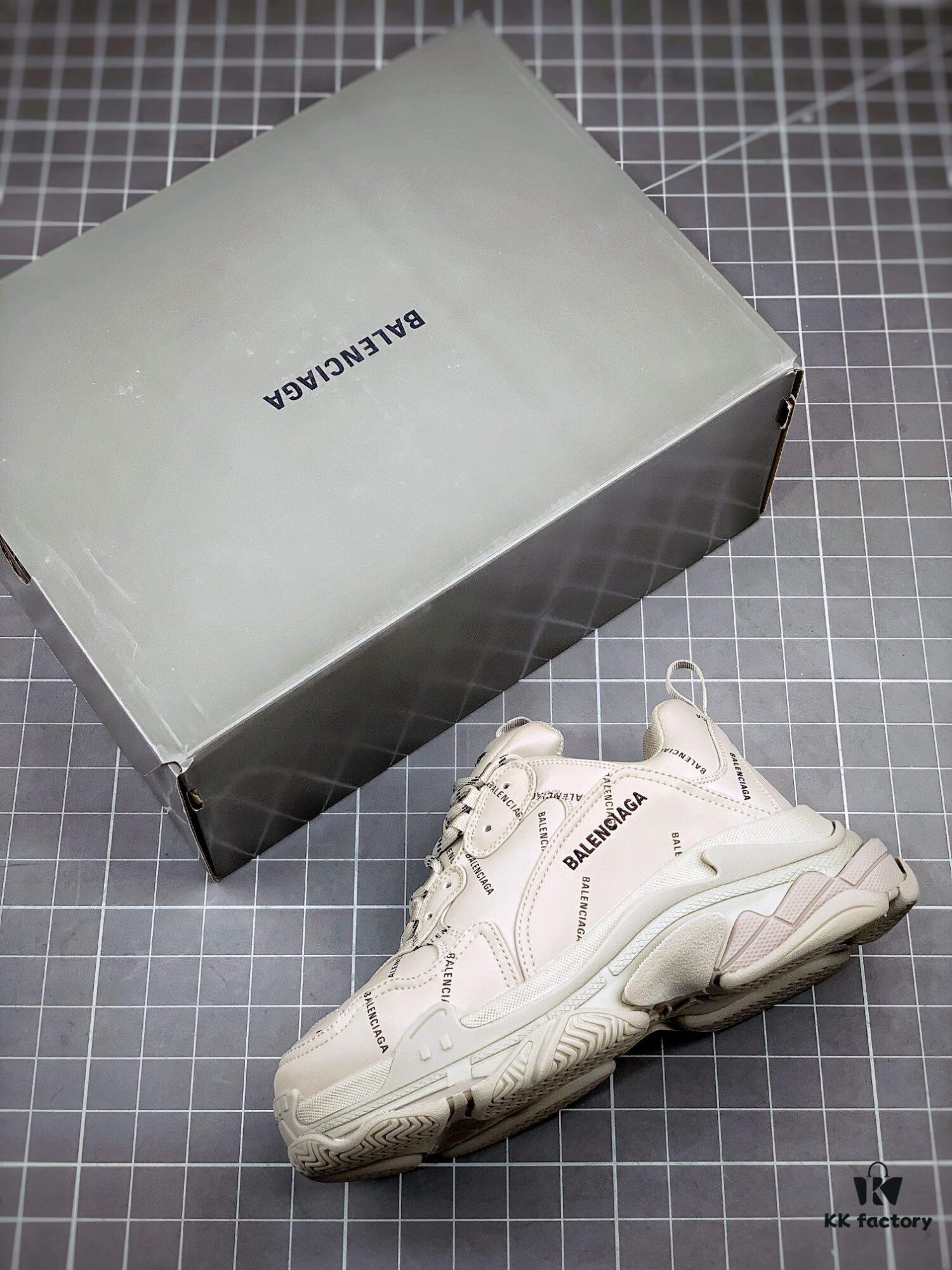 Balenciaga Triple S Khaki Collaboration