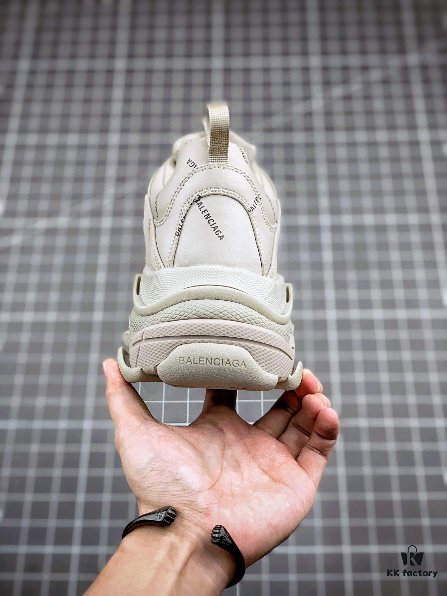 Balenciaga Triple S Khaki Collaboration