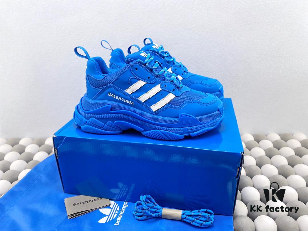 6930eaa76e68136f4d9b312e Authentic AD x Balenciaga Tripls - S Paris 1.0 Collaboration Edition with Original 8-Layer Sole