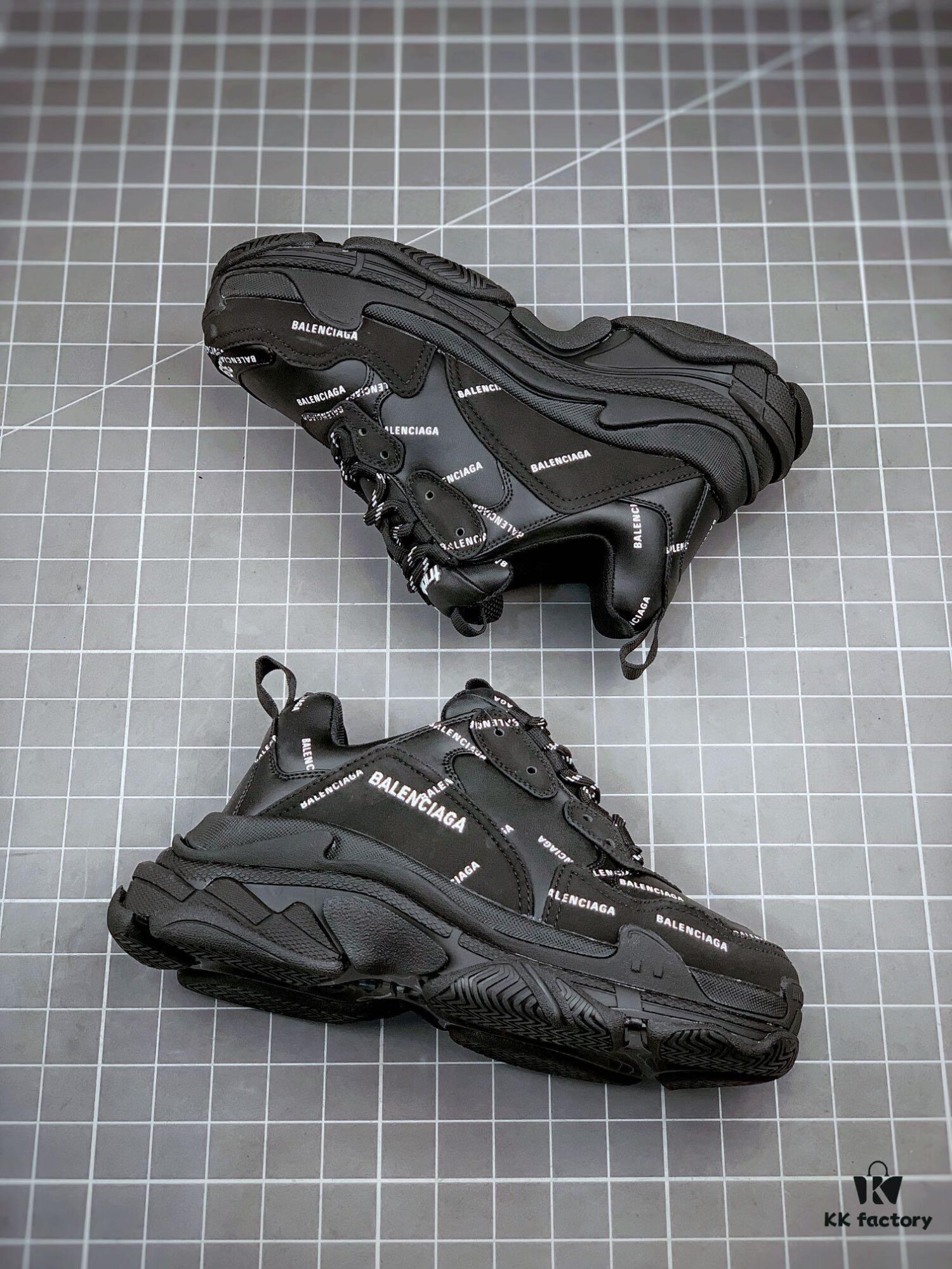 6930eab56e68136f4d9b3144 Balenciaga Triple S Black Collaboration