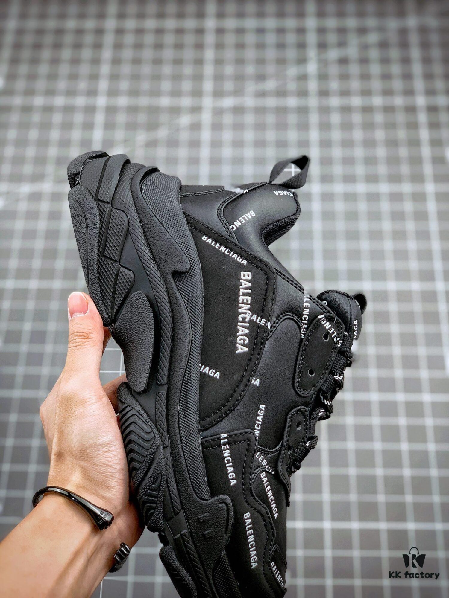 6930eab56e68136f4d9b3146 Balenciaga Triple S Black Collaboration
