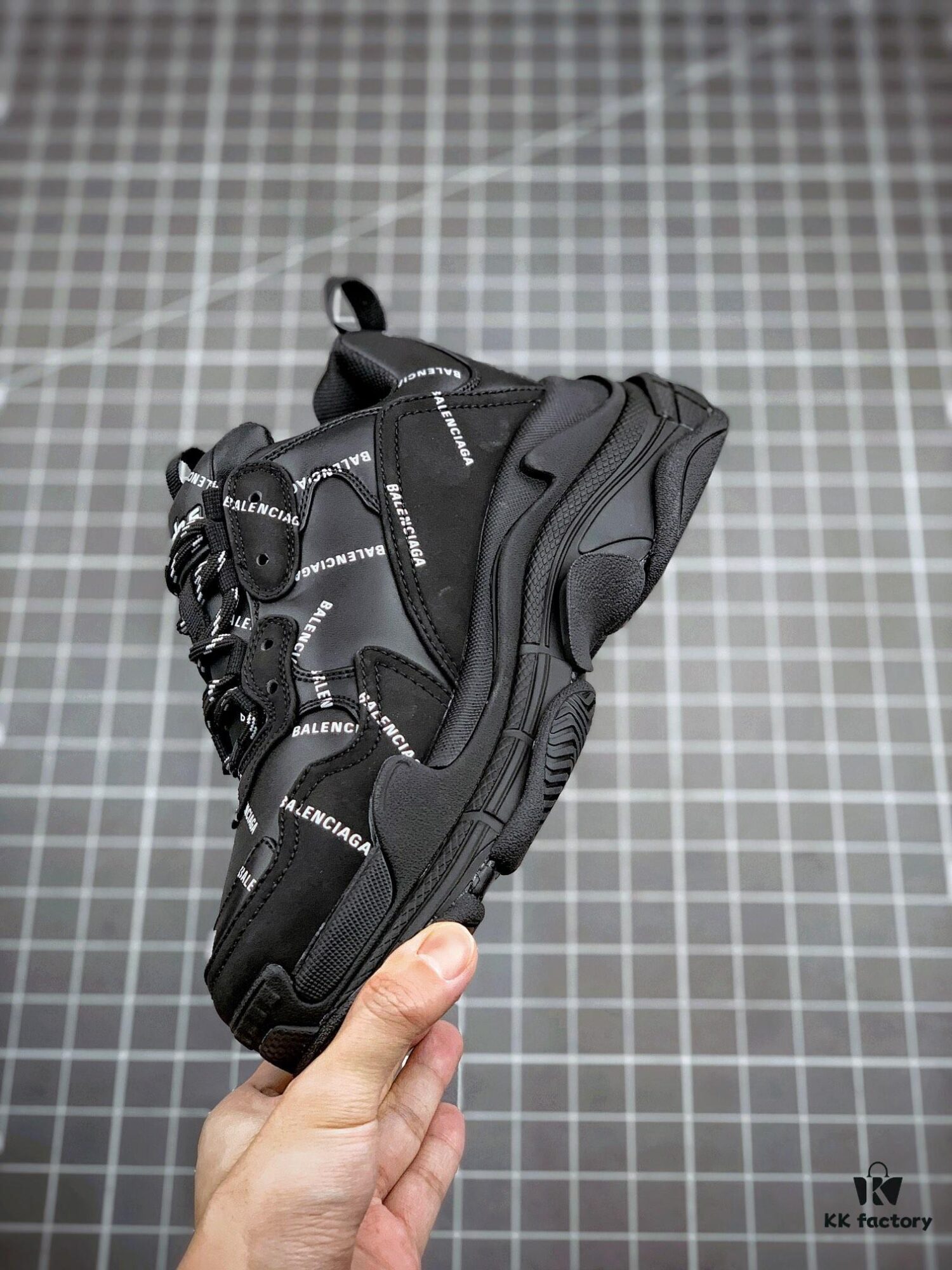 6930eab56e68136f4d9b3147 Balenciaga Triple S Black Collaboration