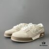 FENDI Match Vintage Patchwork White Sneakers Unisex