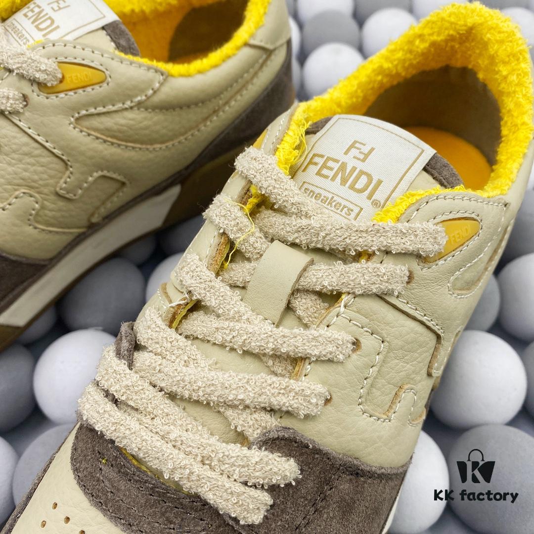 6930eb006e68136f4d9b31b6 Authentic Fendi Match Latest Hit Unisex Sneakers Designer Kim Jones' First Sport Shoe with FF Retro Design