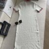 6930eb086e68136f4d9b31bf FEND* Fashion Knit Short-Sleeve Dress with All-Over Logo