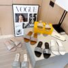 6930eb196e68136f4d9b31d2 Latest Summer Best-Selling FENDI Sandals, Authentic Original Retail Version, Upper and Lining Made of Full-Grain Lambskin
