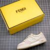 6930eb246e68136f4d9b31df FENDI Match Unisex Casual Sneakers, Designer Kim Jones Latest Release, Luxurious Leather and Suede Fusion with FF Logo, Anti-Scratch Chip Embedded Sole