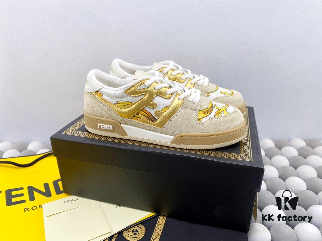 6930eb2f6e68136f4d9b31ec New Arrival Authentic Fendi Match Latest Hit Unisex Sneakers Designed by Kim Jones