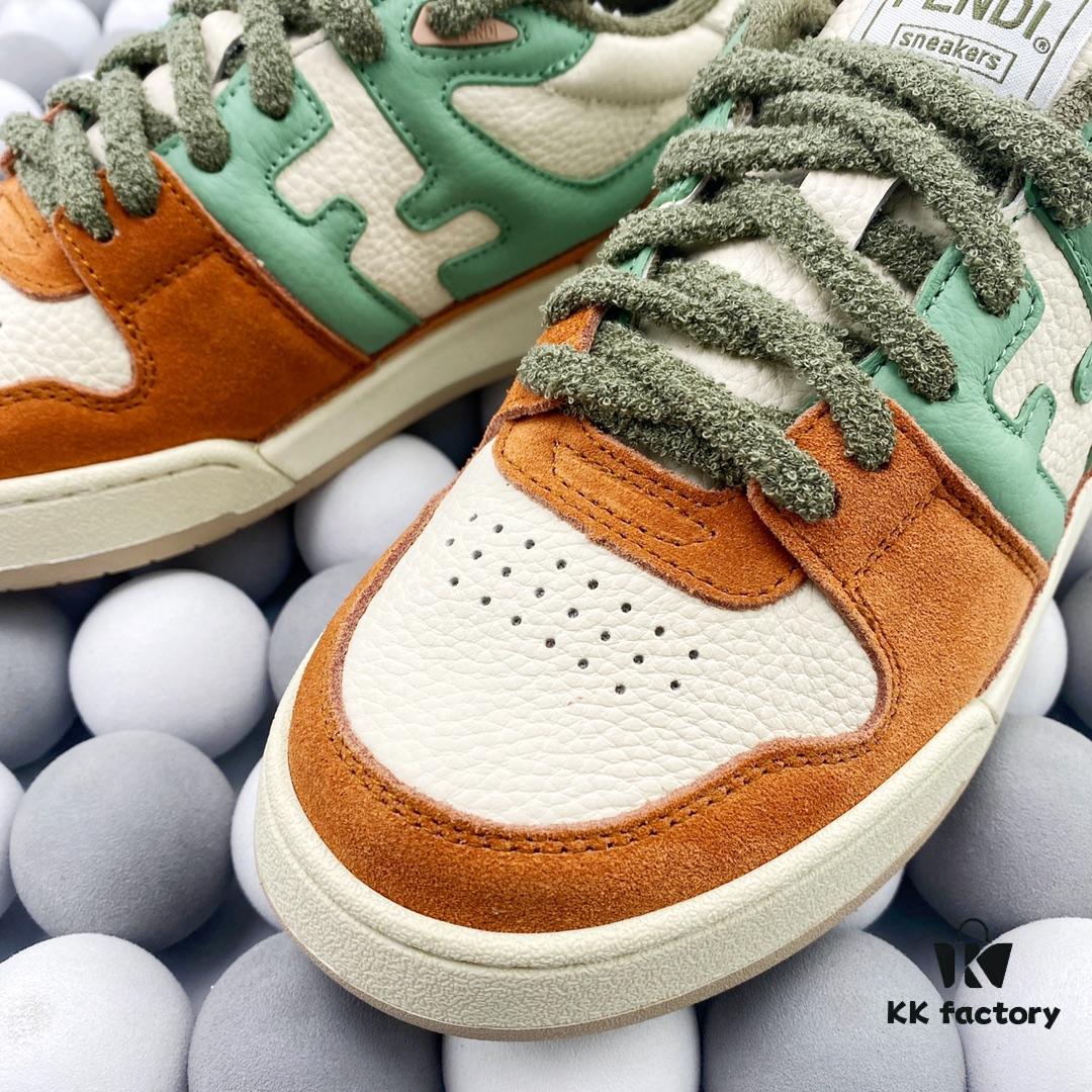 6930eb2f6e68136f4d9b31ed Authentic Fendi Match Latest Hit Unisex Sneakers Designed by Kim Jones