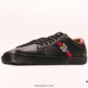 Gucci Screener Classic Sneakers, Lace-Up Shock-Absorbing Non-Slip Durable Low-Top Casual Shoes
