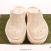 Gucci Comfortable and Versatile Platform Slide Sandals with Chunky Heel