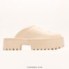 Gucci Comfortable and Versatile Platform Slide Sandals with Chunky Heel