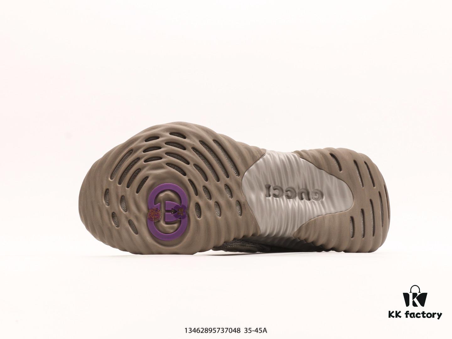 6930eb6b6e68136f4d9b3248 Gucci Rhyton Vintage Trainer Sneaker, 3D Leather Horn-Style Retro Running Shoe