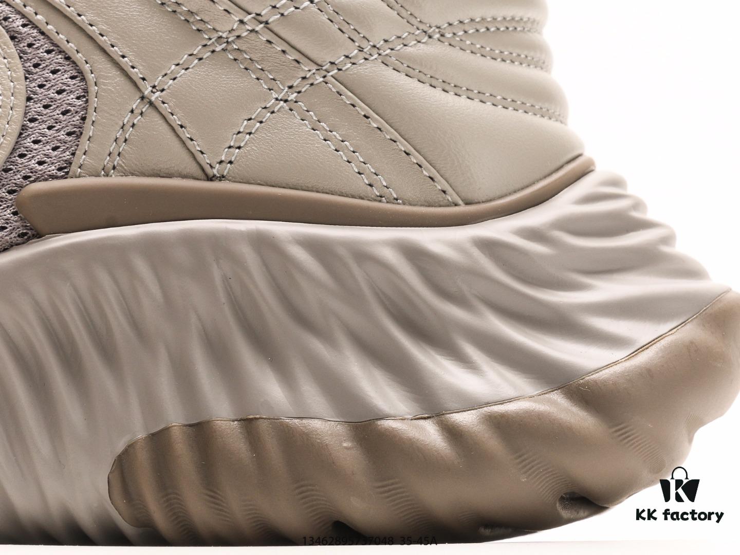 6930eb6e6e68136f4d9b324b Gucci Rhyton Vintage Trainer Sneaker, 3D Leather Horn-Style Retro Running Shoe