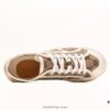 6930eb6f6e68136f4d9b324d Gucci Tennis 1977 Canvas Sneakers, Classic Vintage-Style GG Supreme Canvas Men's Shoes with Red and Green Web Stripe and Natural Rubber Sole