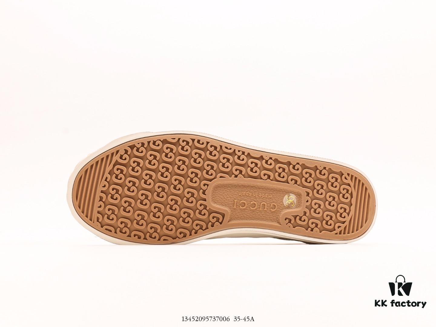 6930eb706e68136f4d9b3250 Gucci Tennis 1977 Canvas Sneakers, Classic Vintage-Style GG Supreme Canvas Men's Shoes with Red and Green Web Stripe and Natural Rubber Sole