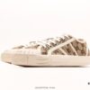 6930eb716e68136f4d9b3251 Gucci Tennis 1977 Canvas Sneakers, Classic Vintage-Style GG Supreme Canvas Men's Shoes with Red and Green Web Stripe and Natural Rubber Sole