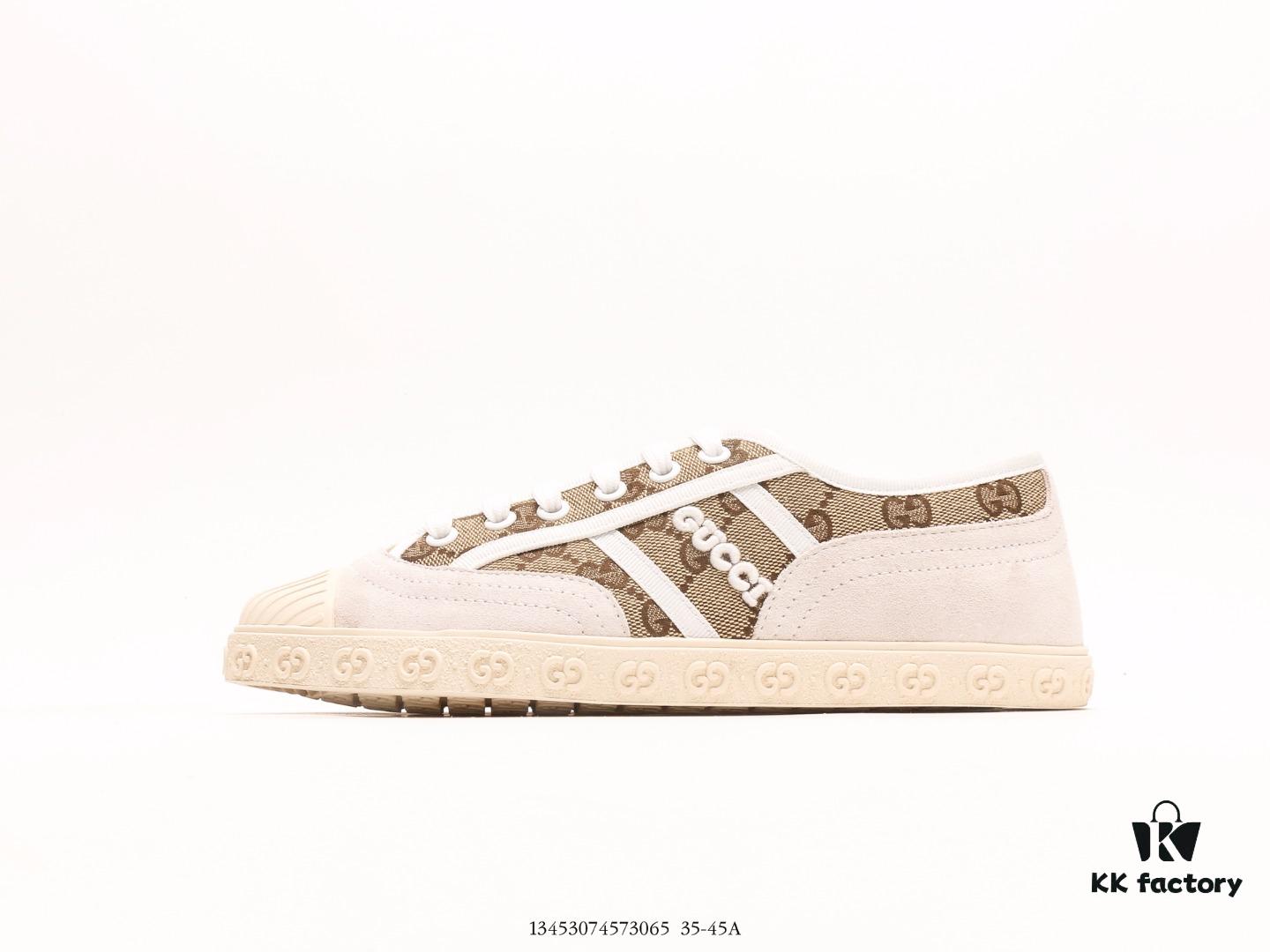 6930eb8c6e68136f4d9b327e Gucci Gucci Casual Streetwear Sneaker Series Embroidered Logo High-End Quality Screener GG High-Top Sneaker with Ultra-Soft Rubber Outsole and Internal-External Locking Technology