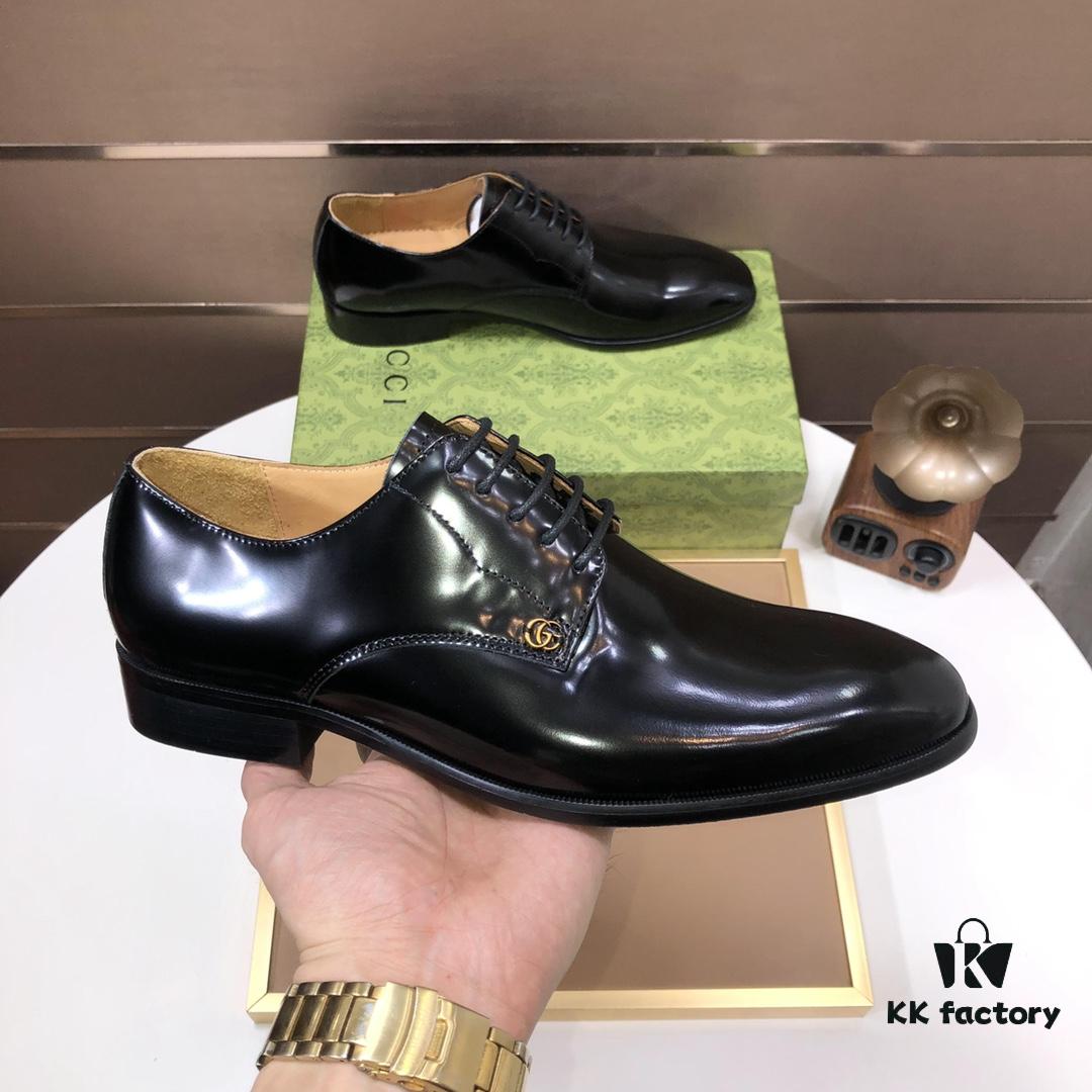 6930eb926e68136f4d9b3287 GUCCI Men's Leather Loafers, Calfskin Upper and Lining, Imported Calfskin Construction