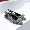 6930ebbd6e68136f4d9b32c5 Salvatore Ferragamo Viva Series Open-Back Chunky Heel Sandals 2021 New Arrival - Premium Soft Lambskin Leather Women's Sandals