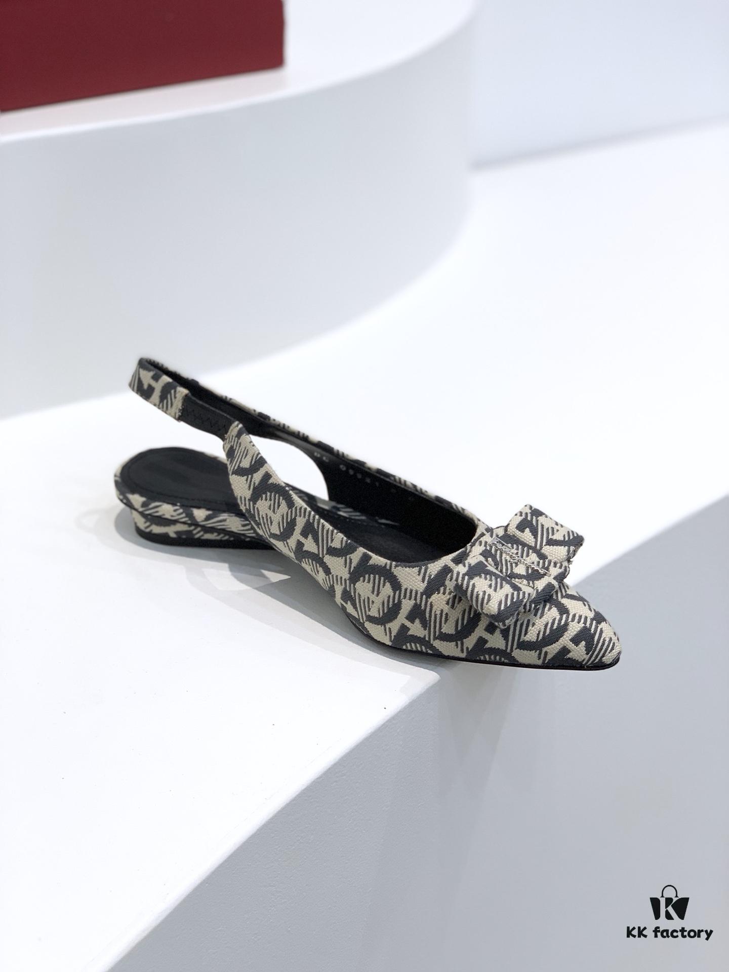 6930ebdb6e68136f4d9b32f7 Salvatore Ferragamo Viva Series Open-Back Chunky Heel Sandals 2021 New Arrival - Premium Soft Lambskin Leather Women's Sandals