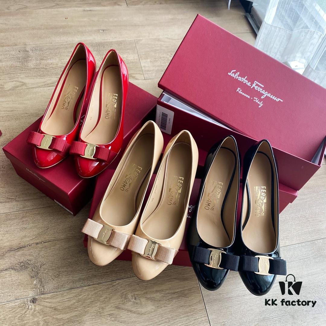 6930ebf76e68136f4d9b3321 Ferragamo Classic High-Heeled Women's Shoes - Premium Replica