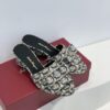 6930ebfc6e68136f4d9b3328 Salvatore Ferragamo Viva Chunky Heel Open-Toe Sandals with Classic Droplet Heel and Oversized Bow, Spring/Summer New Arrival