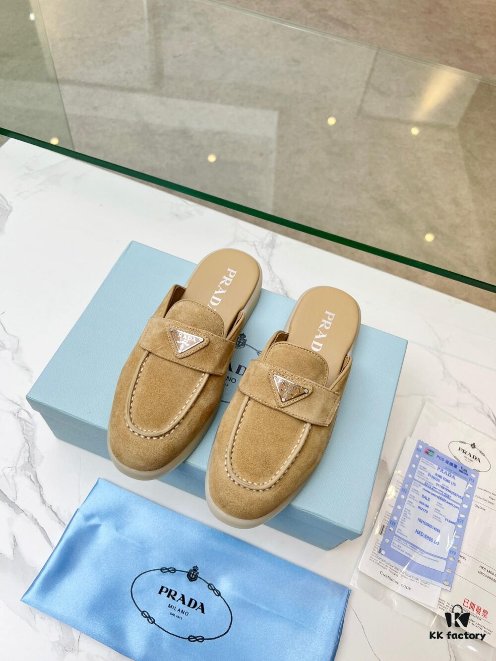 6930ec0a6e68136f4d9b333b PRADA 2023 Latest Loafer Slipper, Hot Urban Fashion Series, Functional and Tech-Driven Design with Embossed Rubber Triangle Logo, Full Cowhide Upper for Ultimate Comfort