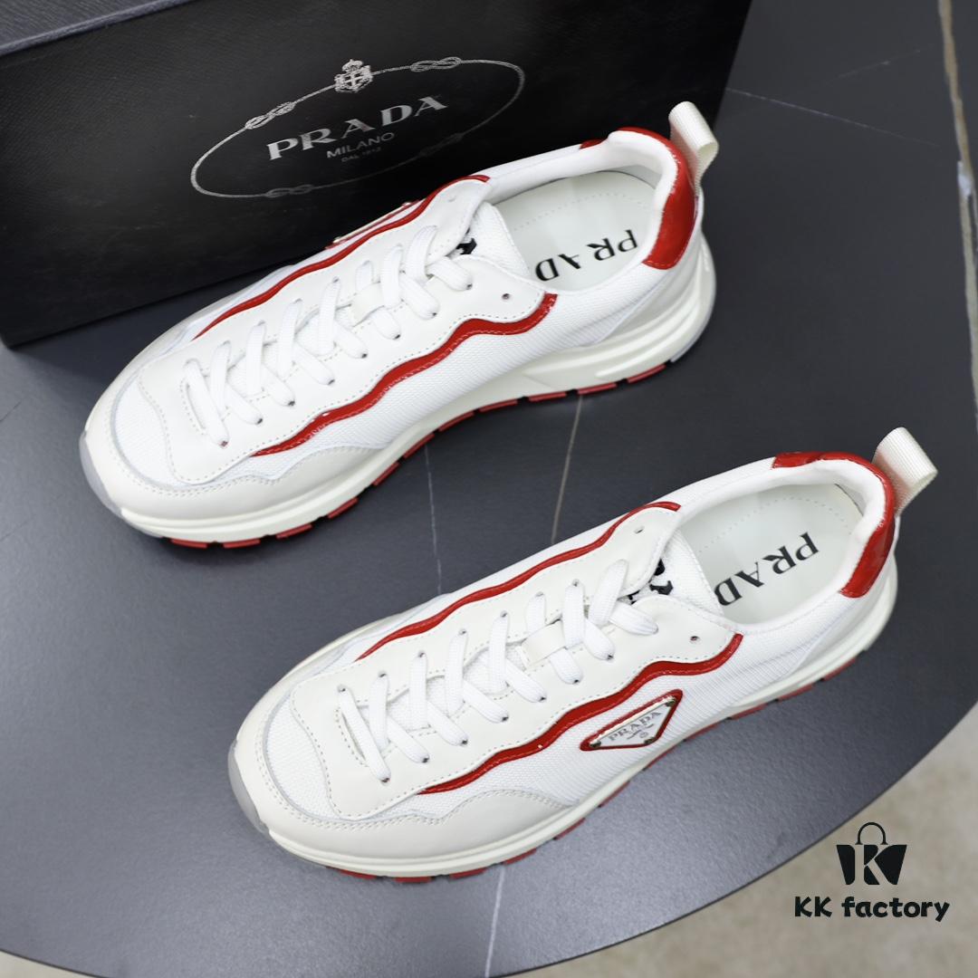 6930ec2b6e68136f4d9b336a PRADA Men's Fashion Casual Sports Loafers, Luxury Leather Design, Original Quality