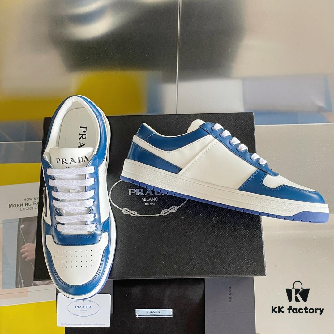 6930ec336e68136f4d9b3375 PRADA Prada 22C New Arrival Tri-Logo Couple White Sneakers Casual Athletic Shoes