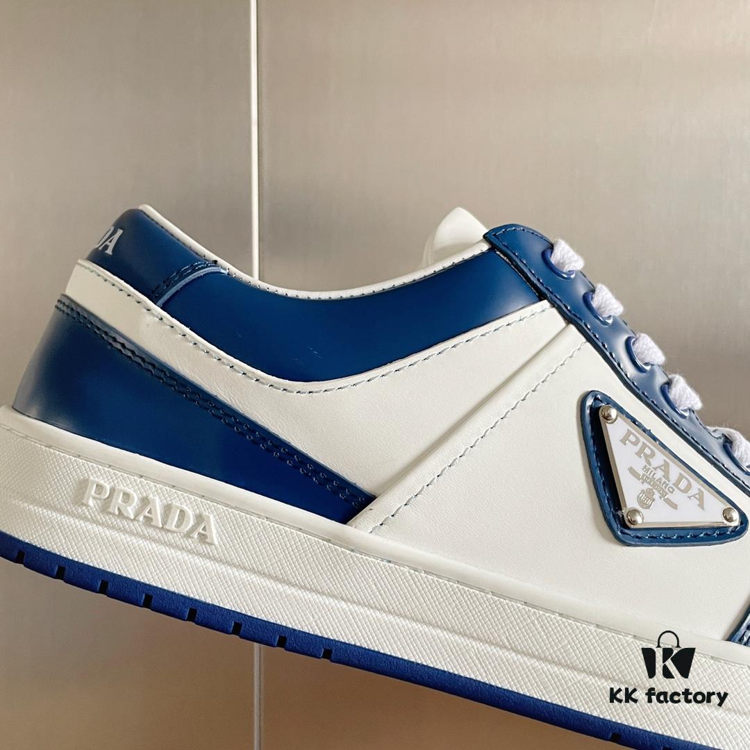 6930ec366e68136f4d9b3379 PRADA Prada 22C New Arrival Tri-Logo Couple White Sneakers Casual Athletic Shoes