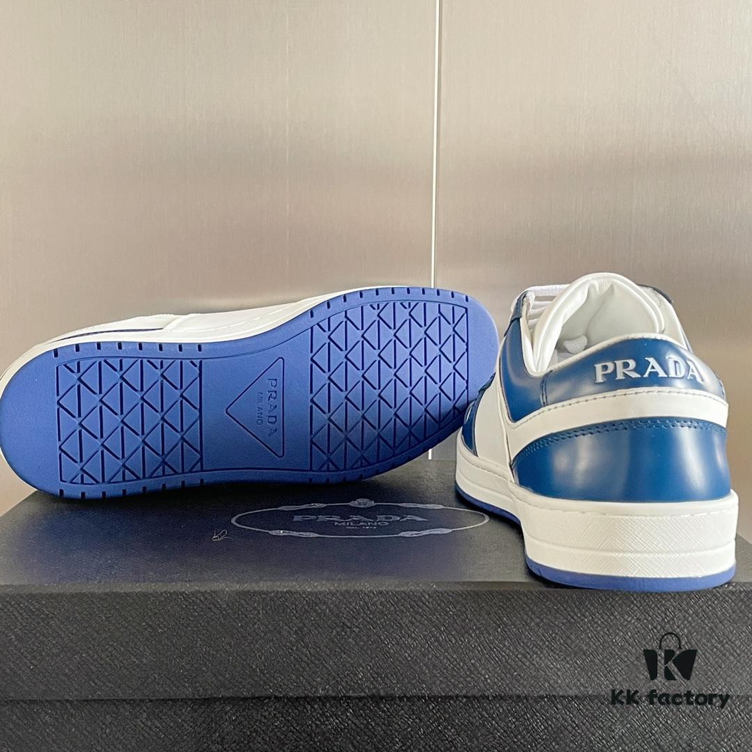6930ec3b6e68136f4d9b3381 PRADA Prada 22C New Arrival Tri-Logo Couple White Sneakers Casual Athletic Shoes