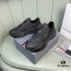6930ec3f6e68136f4d9b3386 PRADA Men's Shoes, Counter Hit Product, Synchronized with Official Website, High-Quality Delivery - Genuine Cowhide Combined with Mesh Upper, Cowhide Lining, 1:1 Replica, Original Factory Sole, Size 38-45 (Size 45 Custom Made, No Returns or Exchanges)