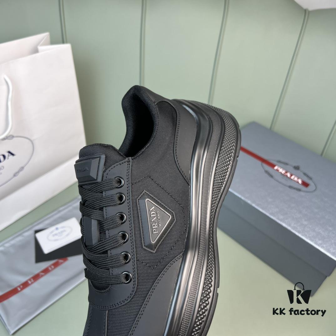 6930ec416e68136f4d9b338a PRADA Men's Shoes, Counter Hit Product, Synchronized with Official Website, High-Quality Delivery - Genuine Cowhide Combined with Mesh Upper, Cowhide Lining, 1:1 Replica, Original Factory Sole, Size 38-45 (Size 45 Custom Made, No Returns or Exchanges)
