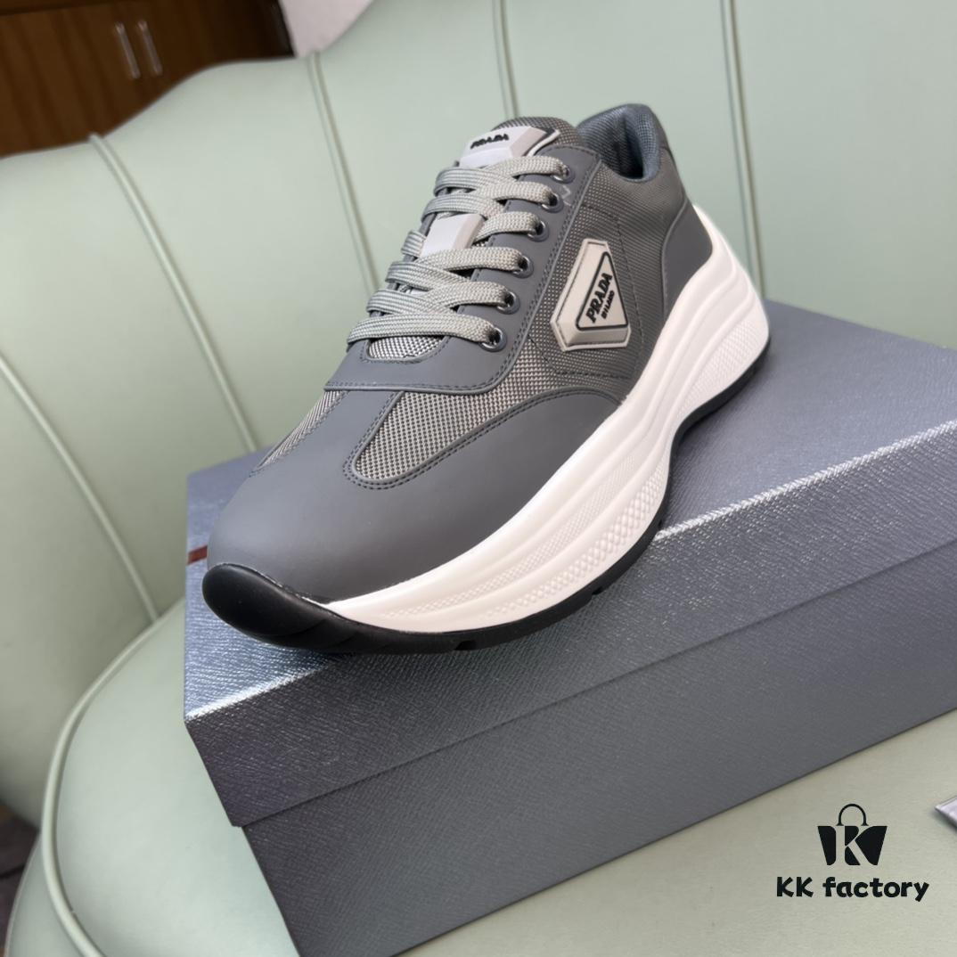 6930ec476e68136f4d9b3393 PRADA Men's Shoes, Counter Bestseller, Synchronized with Official Website, High-Quality Delivery ✔️ Genuine Cowhide and Mesh Upper with Full Cowhide Lining, 1:1 Replica, Original Factory Sole, Size 38-45 (Size 45 Custom Made, No Returns or Exchanges)